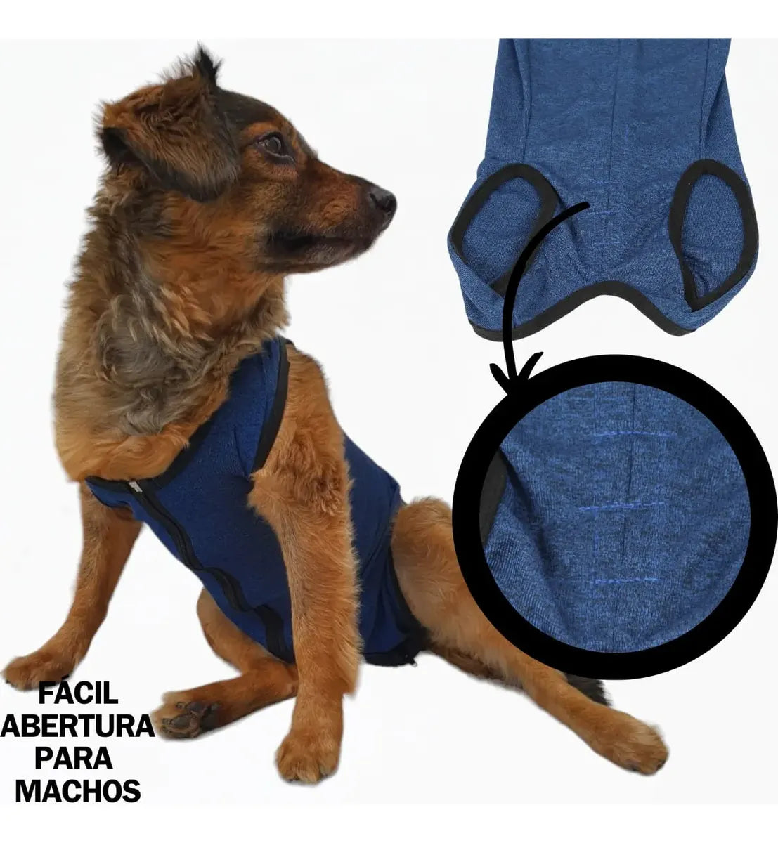Roupa Pós-Cirúrgica Pet Unissex (Machos e Fêmeas) - Do Tam. 00 ao 10