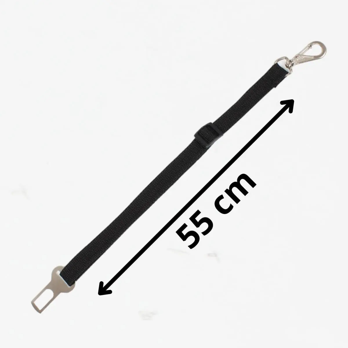 Cinto Segurança Coleira Pet Universal Cachorro Gato Cor Preto