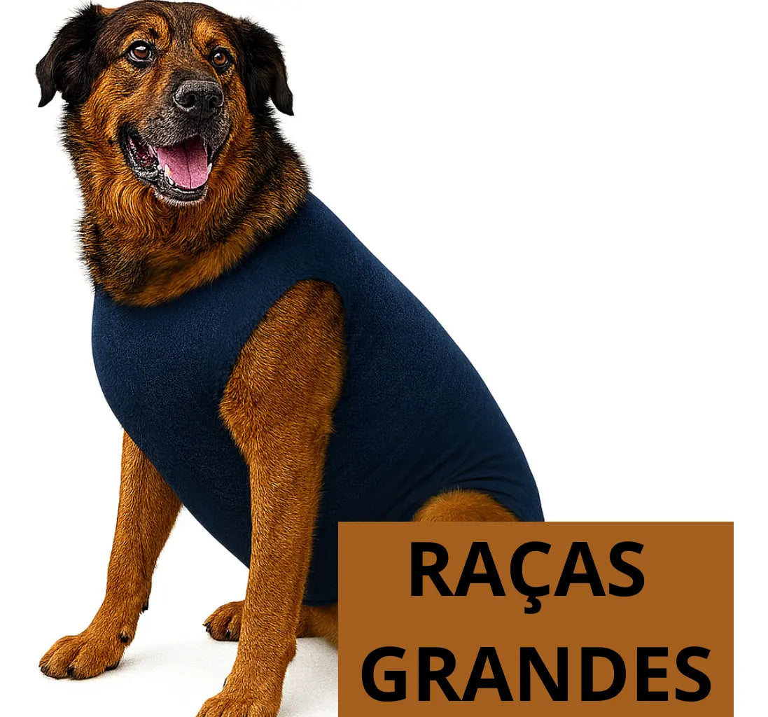 Roupa Pós-Cirúrgica Pet Unissex (Machos e Fêmeas) - Do Tam. 11 ao 15