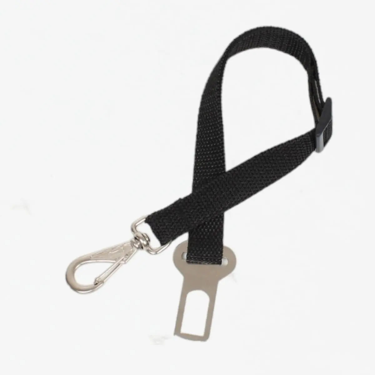 Cinto Segurança Coleira Pet Universal Cachorro Gato Cor Preto