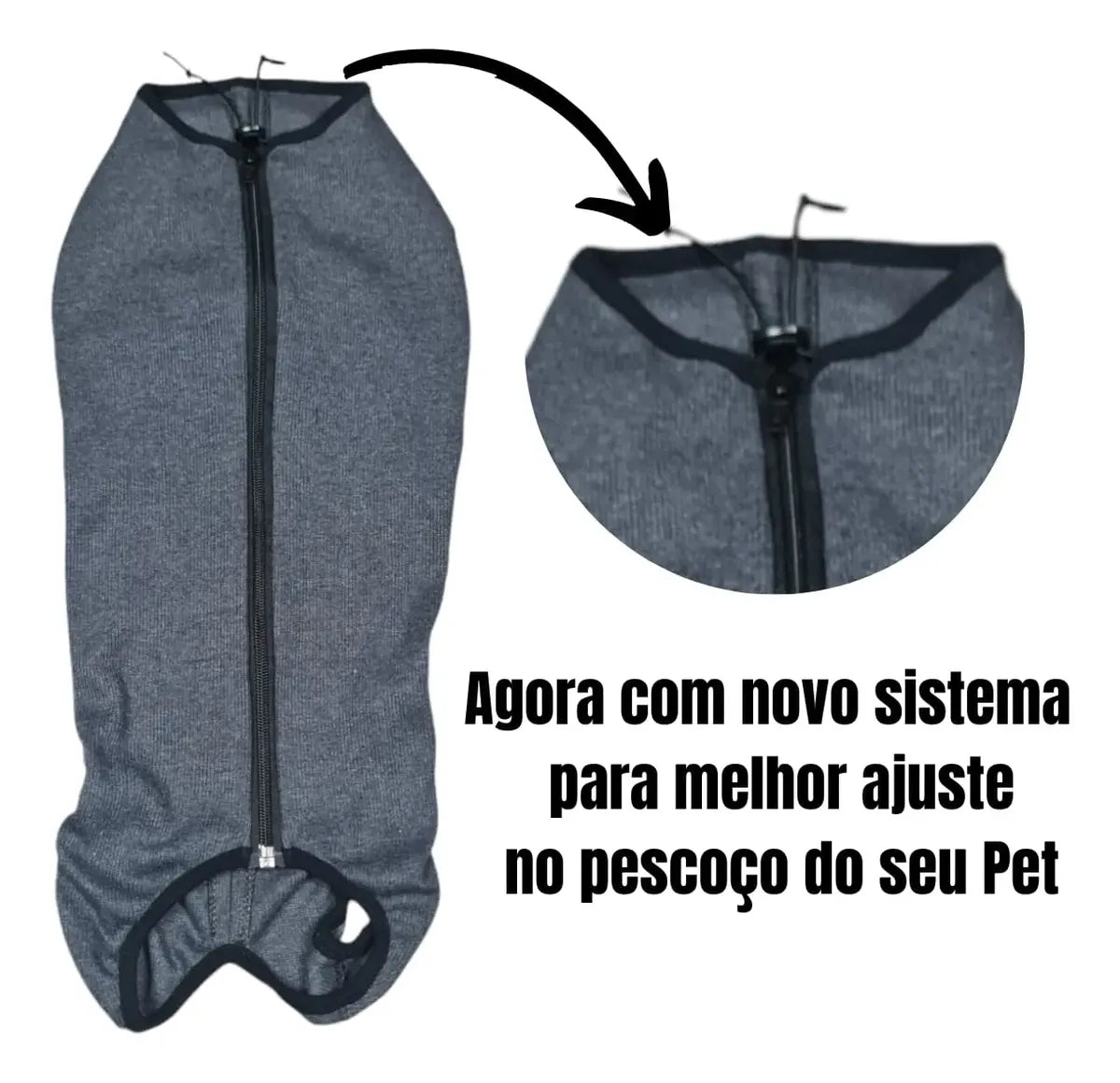 Roupa Pós-Cirúrgica Pet Unissex (Machos e Fêmeas) - Do Tam. 00 ao 10