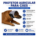 Protetor Auricular para Cachorro Week Pet – Abafador de Ruído, Proteção para Banho, Tosa e Otohematoma